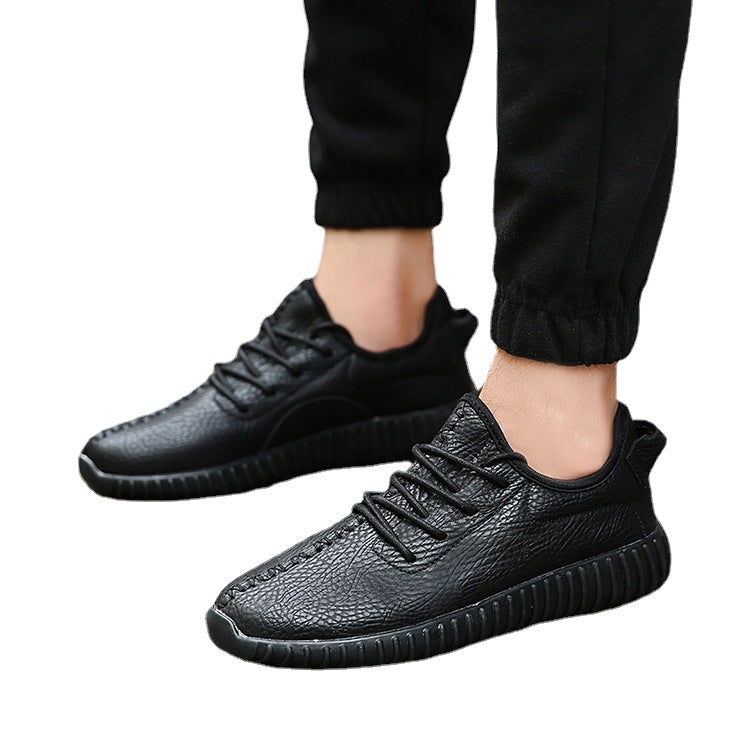 [1 pair of free shipping] Autumn/Winter plush men's shoes, winter running and sports shoes, young men's casual shoes