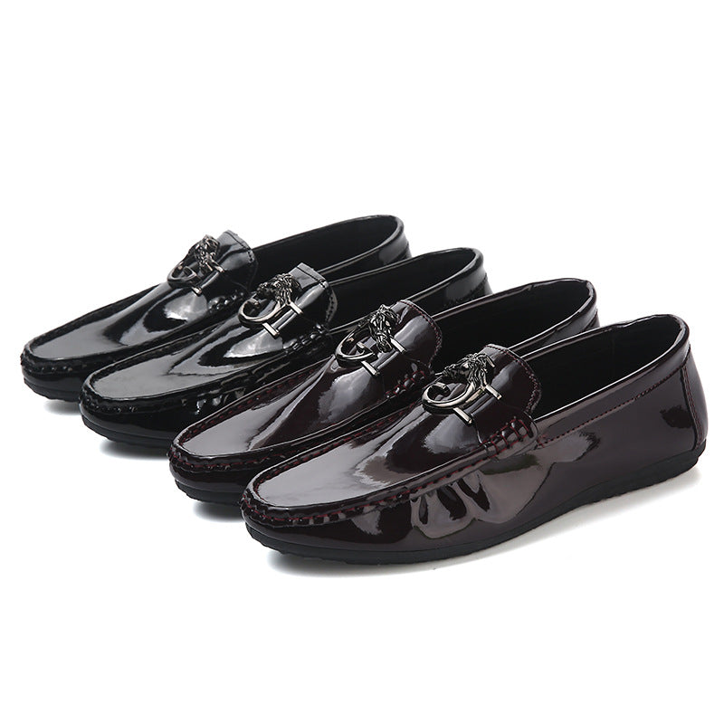 men's one pedal driving shoes wild casual trend student shoes