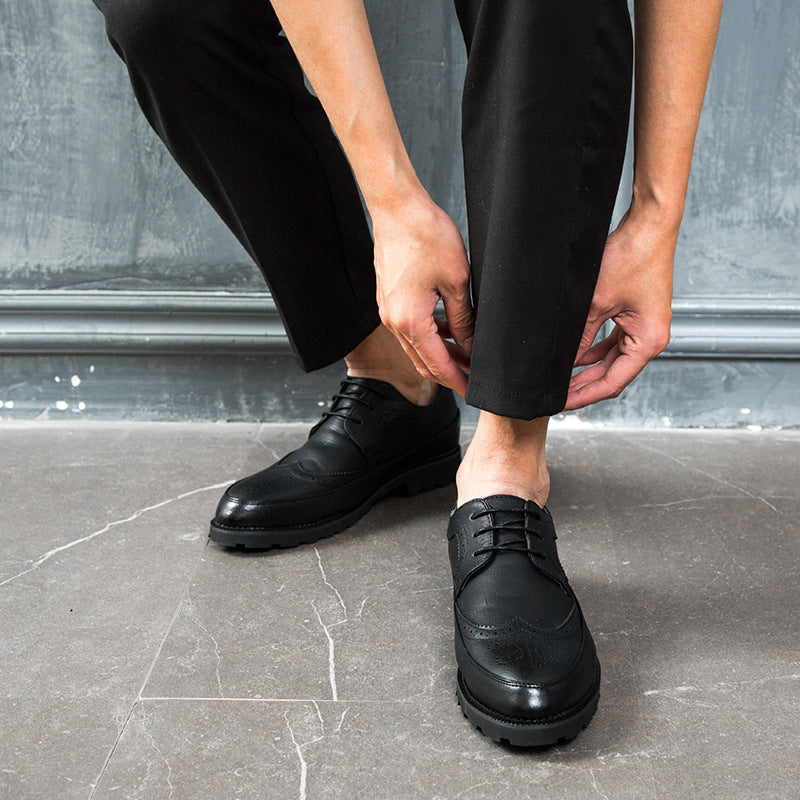 Summer men's shoes British Bullock shoes