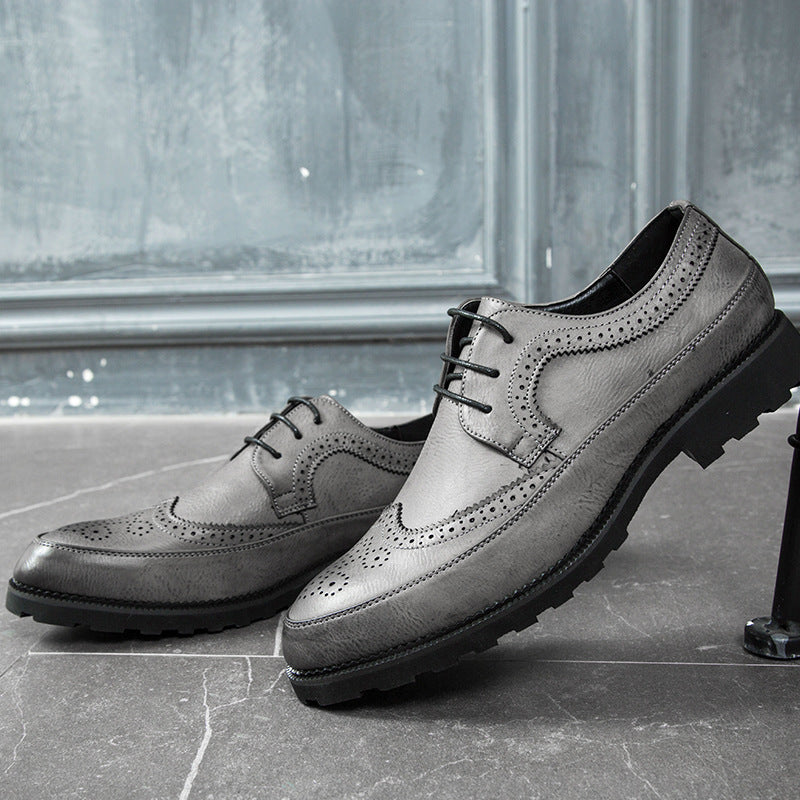 Summer men's shoes British Bullock shoes