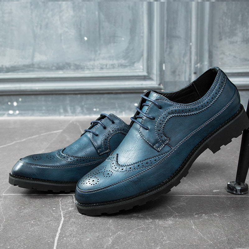Summer men's shoes British Bullock shoes