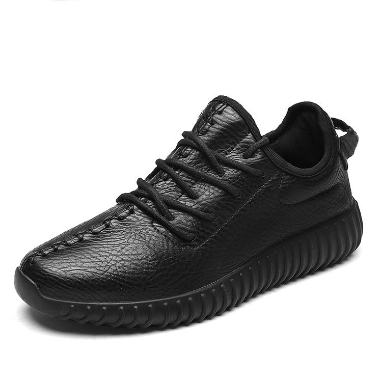[1 pair of free shipping] Autumn/Winter plush men's shoes, winter running and sports shoes, young men's casual shoes