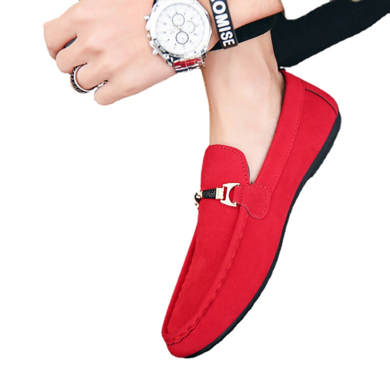 Spring casual shoes tide shoes men's fashion peas shoes men's lazy shoes set foot trend a pedal men's shoes