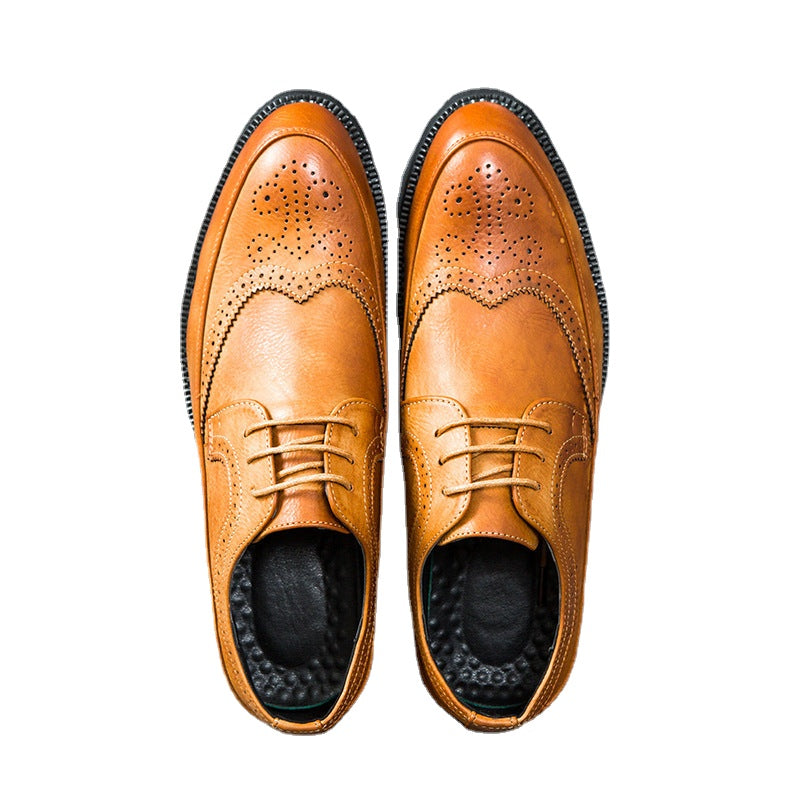 Summer men's shoes British Bullock shoes