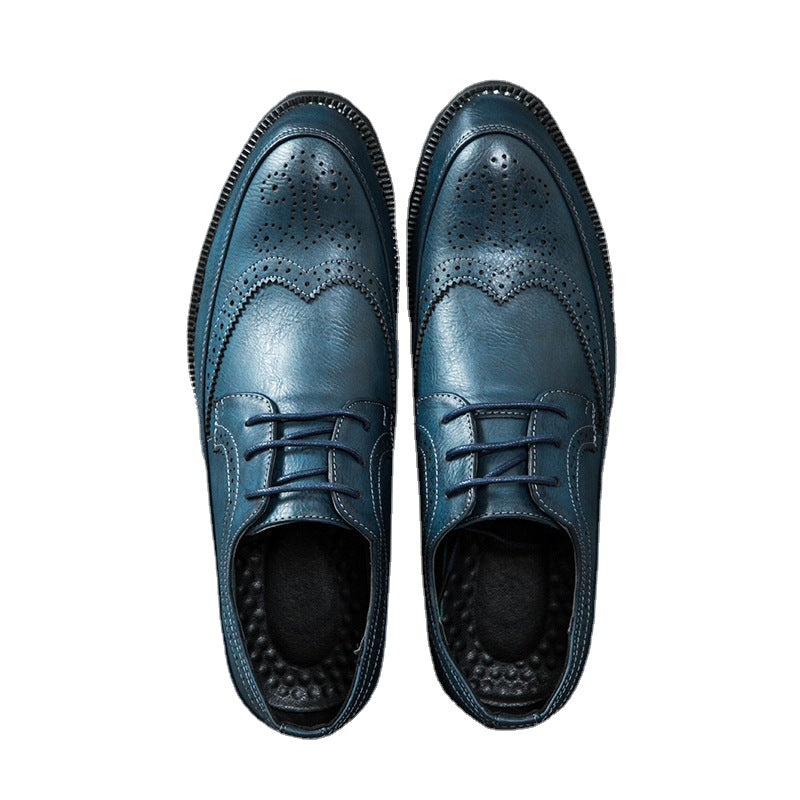 Summer men's shoes British Bullock shoes