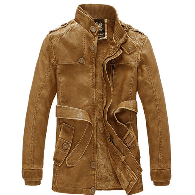 Men's jacket locomotive