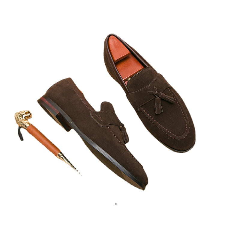 Winter New Product Trend Men's Lefu Shoes, Pea Shoes, Casual Shoes, Can Be Sent as a Substitute