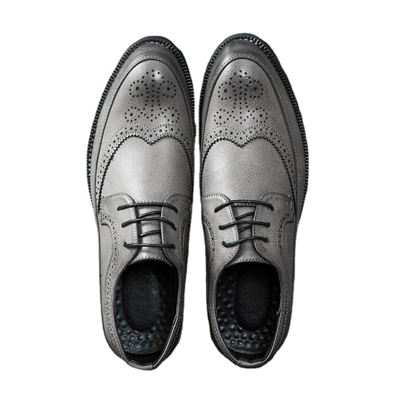 Summer men's shoes British Bullock shoes