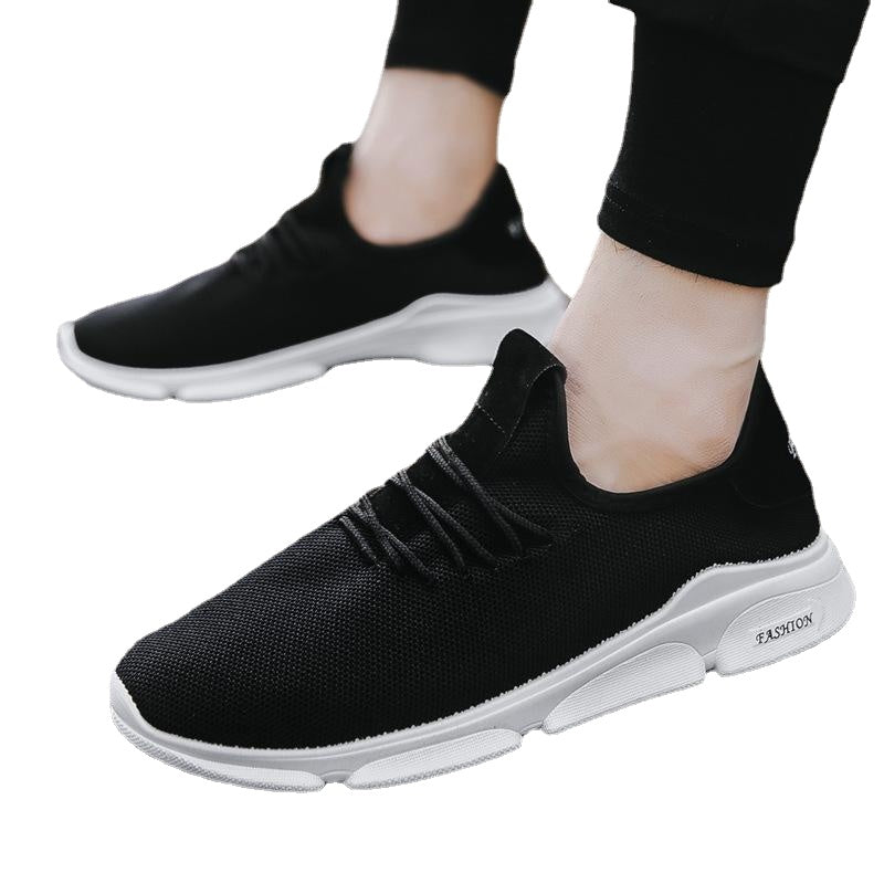 canvas student shoes men sneaker lace up casual shoes