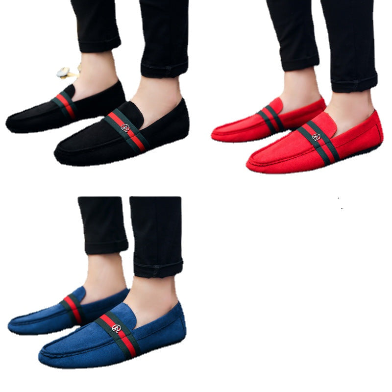 lazy shoes literary sets of feet men's shoes social a pedal