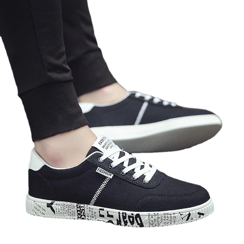 men's canvas shoes low help leisure men's shoes