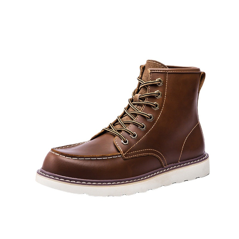 Men's Brown Martin Boots – Vintage