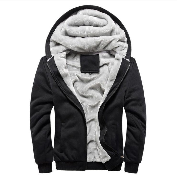 cap autumn winter men's sports plus velvet thickened men's clothing