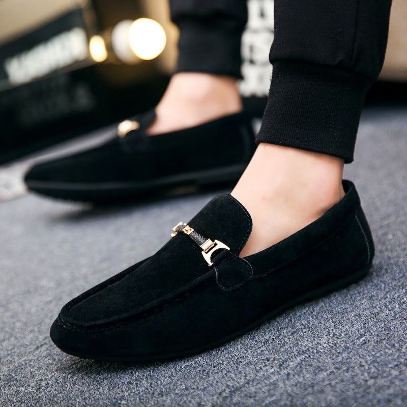 Spring casual shoes tide shoes men's fashion peas shoes men's lazy shoes set foot trend a pedal men's shoes