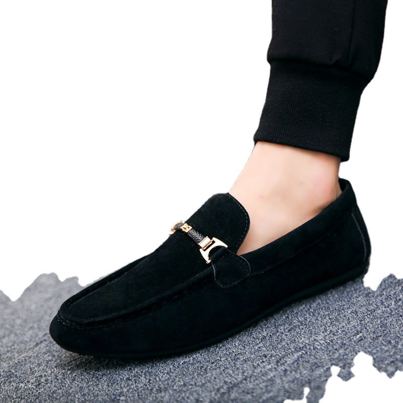 Spring casual shoes tide shoes men's fashion peas shoes men's lazy shoes set foot trend a pedal men's shoes