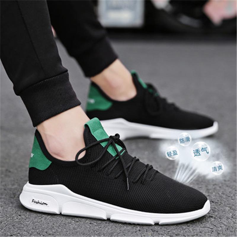 canvas student shoes men sneaker lace up casual shoes
