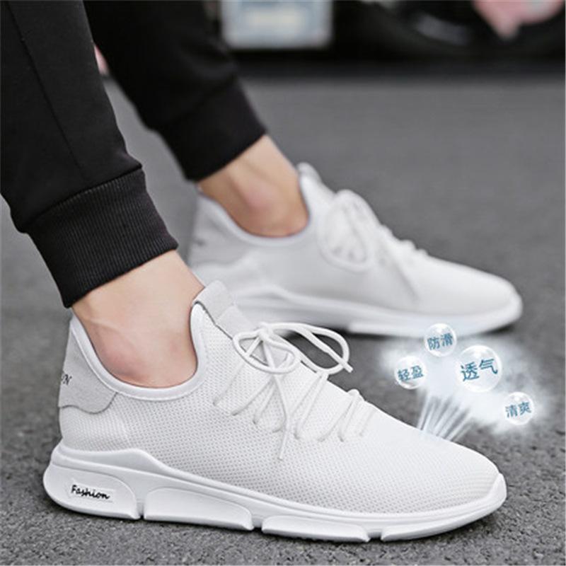 canvas student shoes men sneaker lace up casual shoes
