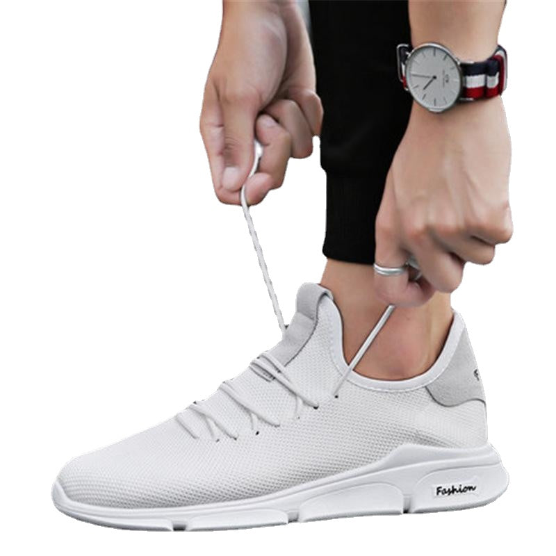 canvas student shoes men sneaker lace up casual shoes