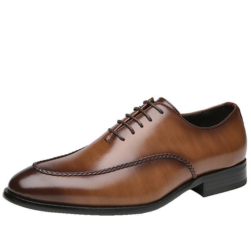 Men's business suits and office shoes Men Leather Dress Shoe