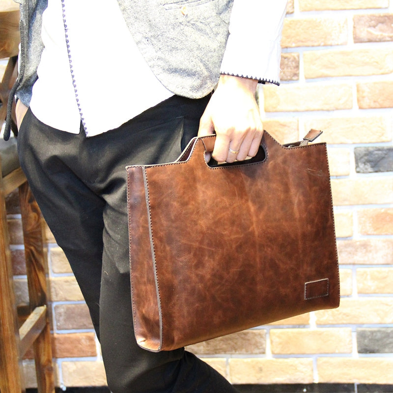 youth messenger bag men's leisure business briefcase tide