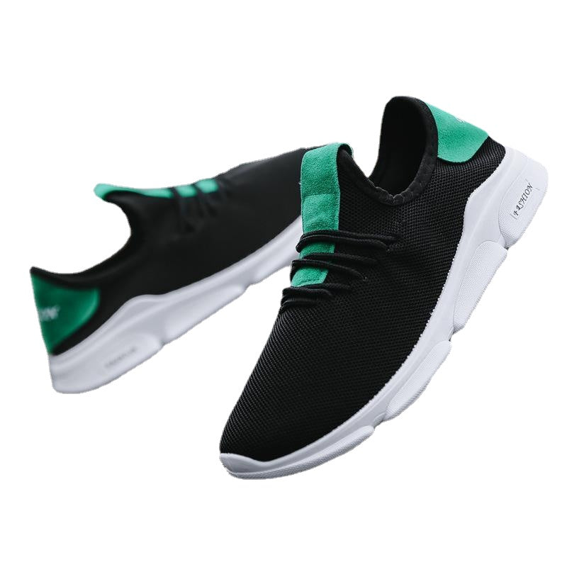 canvas student shoes men sneaker lace up casual shoes