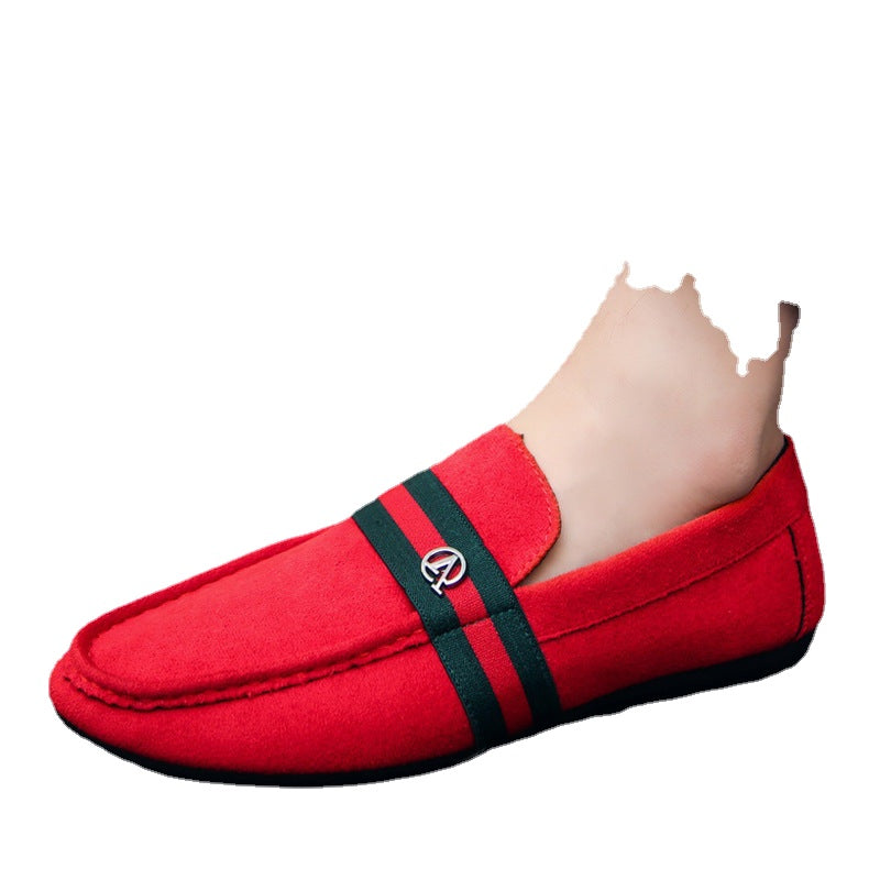 lazy shoes literary sets of feet men's shoes social a pedal