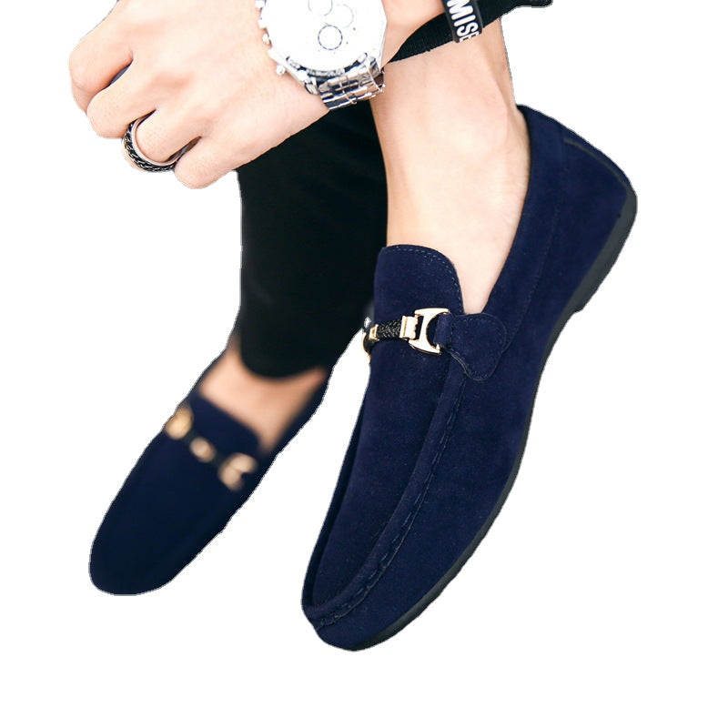 Spring casual shoes tide shoes men's fashion peas shoes men's lazy shoes set foot trend a pedal men's shoes