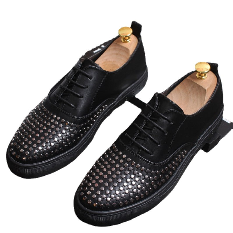 British men's high shoes