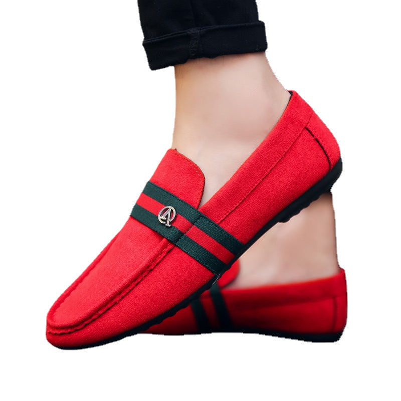 lazy shoes literary sets of feet men's shoes social a pedal