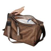 Independent dry and wet separation bag large capacity fitness shoulder bag