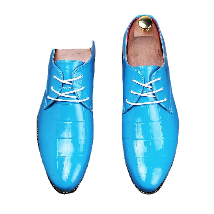 men's business casual men's shoes England increased groom knot